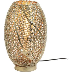 Light & Living Tafellamp Sinula - 24cm - Goud