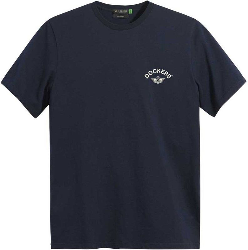 Dockers - A1103-0132 - T-shirt - Zwart - Korte Mouwen