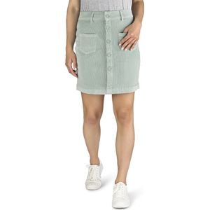 DENIMFY Dames Rok DFAlina regular fit Groen L Volwassenen