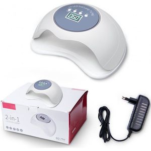 Nagellamp LED UV 72 Watt - UV LED Lamp 72 watt Sterk voor 2 handen tegelijk