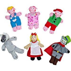 Bigjigs Finger Puppets - Red Riding Hood