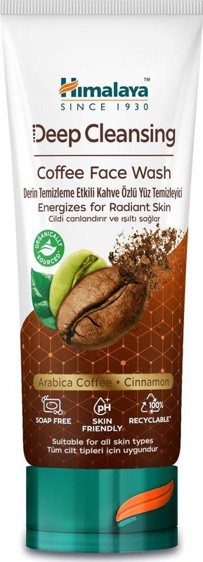 Himalaya - Deep Cleansing Coffee Face Wash - 100 ml - Gezichtscleansers
