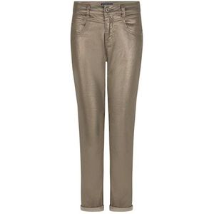 Red Button - Camilla - Broek - Khaki - Regular Fit - Hoge Taille