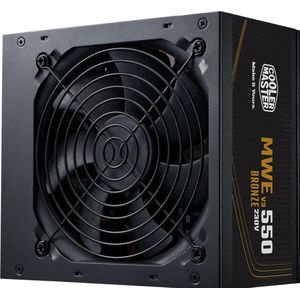 Cooler Master - MWE Bronze V3 - Voeding ATX12V 3.1 - Zwart - 550 Watt - 80 PLUS Bronze