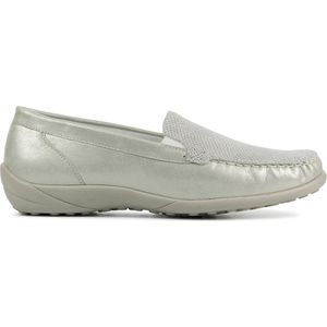 Waldlaufer Instappers / Loafers Female / Damesschoenen - Leer - 640004 met - Grijs - Maat 38