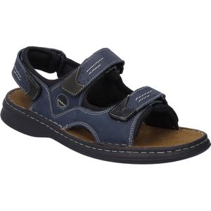Josef Seibel -Heren - blauw donker - sandalen - maat 39