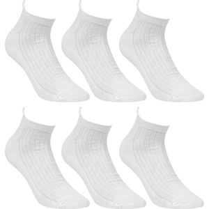 Sneaker-Badstofzool-Lipje-Wit-43-45-6-Pack