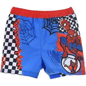 Spiderman zwembroek - blauw - Spider-Man zwemshort boxershort - maat 116