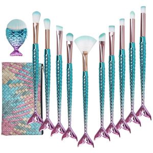 Boraboi® Complete Make-upkwastenset met Zachte Nylon Borstels en Luxe Opbergtas voor Perfecte Look