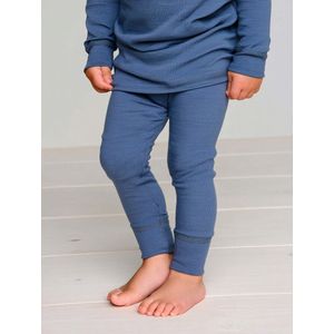 Wollen Baby- kinderbroek - Merinowol - Vintage Indigo 92