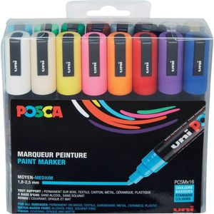 Uni Posca Stiften Basis Colors PC5M 1,8-2,5 mm lijn