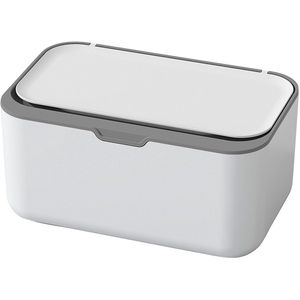 Tupperware Kinderbox voor vochtige doekjes, 650 ml, plat blauw, baby
