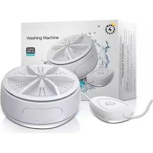 Twenty4seven® Mini Wasmachine - Camping Wasmachine - Kampeer Accessoires - Kleine Wasmachine met Centrifuge - Reis & Vakantie - 2KG Wascapaciteit