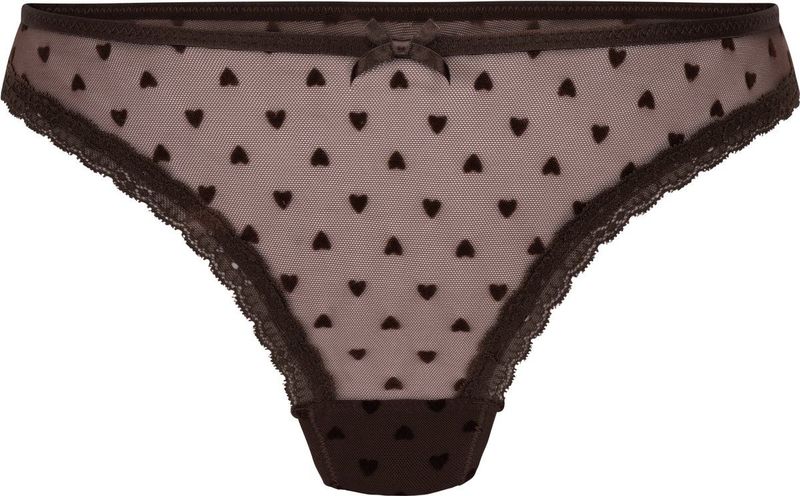 Hunkemöller - String Phoebe - Bruin - Dames Lingerie