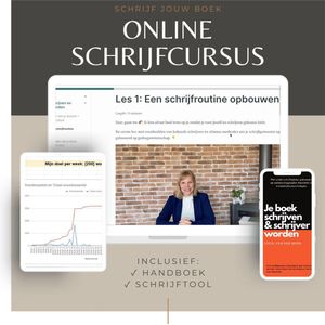 Digitale Schrijfcursus - Hoe Schrijf Ik Een Boek - Inclusief Handboek