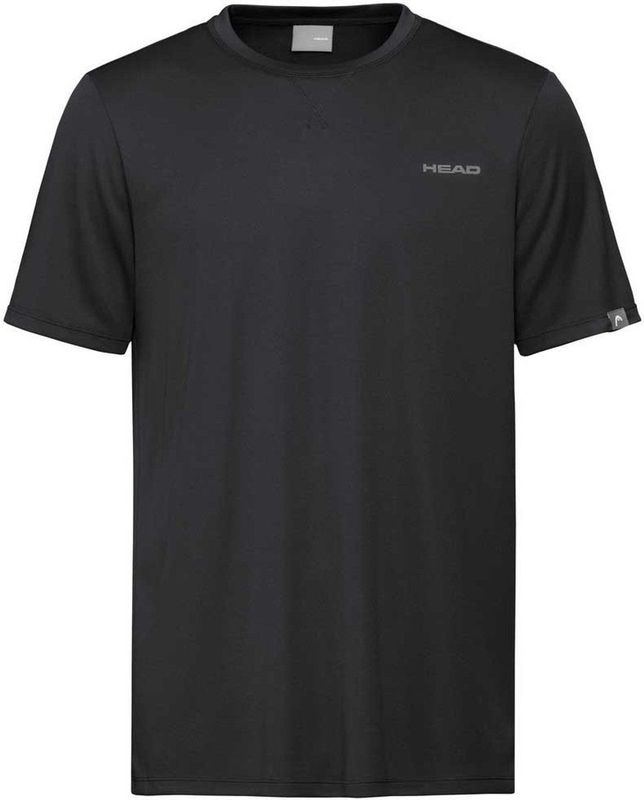 Head - Easy Court - T-shirt - Zwart - Korte Mouwen - 152 cm Jongen