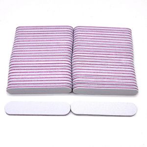 Schuurstrips - 50stucks - 9*2cm - Manicuregereedschap - Mini nagelvijlstrips - EVA dubbelzijdige schuurstrips voor fijn en grof polijsten van nagels - Nagelvijl - Gemakkelijk te gebruiken - Geschikt voor natuurlijke en kunstnagels