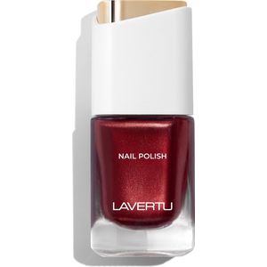 LAVERTU Nagellak Unique – 18 Red Sympathie - Langhoudende Vegan Nagellak met Glanzende Finish – Sneldrogend & Verzorgend – 10 ml