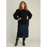 Yest Curve - Blouse - Zwart - Met Lurex