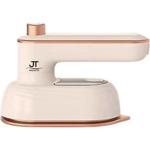 JT Products Luxe Reisstrijkijzer Nude – Mini Strijkijzer - Inklapbaar - 8,4x11,5CM - Sprayfunctie - Stomend Effect - Travel Strijkijzer – Strijkijzer Vakantie – Reisstrijkijzer Klein