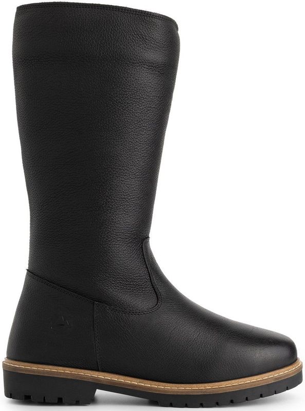 Travelin - Forde - Hoge Laarzen - Zwart - Wolgevoerd