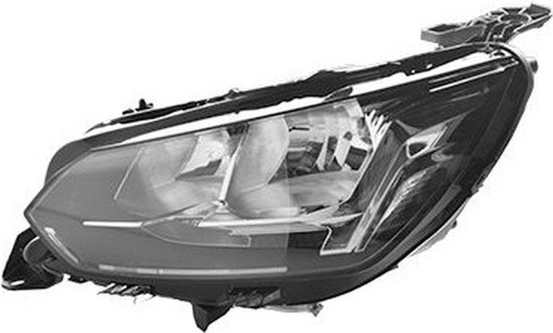 VanWezel 4043961V - Voorlicht Links - Peugeot 208 - Eclairage Voor