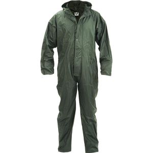 Safeworker Regenoverall pu-flex plus groen maat XL