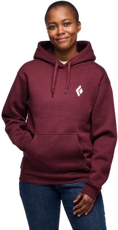Black Diamond - Pullover Hoody - Rood - Dames
