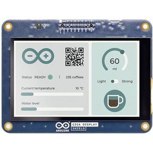 Arduino GIGA Display Shield Touchscreenmonitor 10.1 cm (3.97 inch) 800 x 480 Pixel