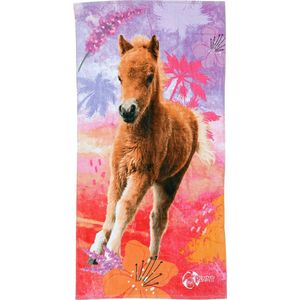 Penny Badlaken Saar - Badlaken - Strandlaken - 75 X 150 CM - Paarden Spullen - Paarden - Paard - Pony - Veulen - Badlaken Meisje - Handdoek