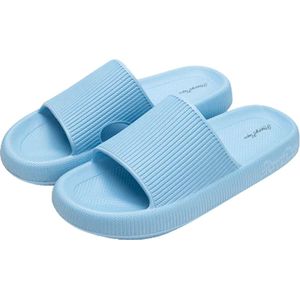 Happy Flops - Slippers - Lichtblauw - Dames - Heren - Badslippers - Maat 38/39 - HappyFlops