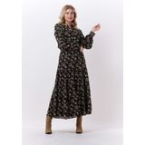 Sofie Schnoor - Maxi Jurk - Zwart - Dames - Elegant Stijl