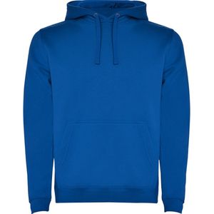Royal Blauw Unisex Hoodie met capuchon en koord Urban merk Roly maat M