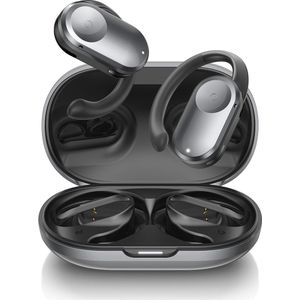 BlitzMax BM-CT1 Open Oortelefoon bluetooth 16.2mm Hoofdtelefoon Headset - Zwart