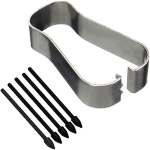 5 x Touchscreen Replacement Tips with Tweezers (Black) - NJCXOLA