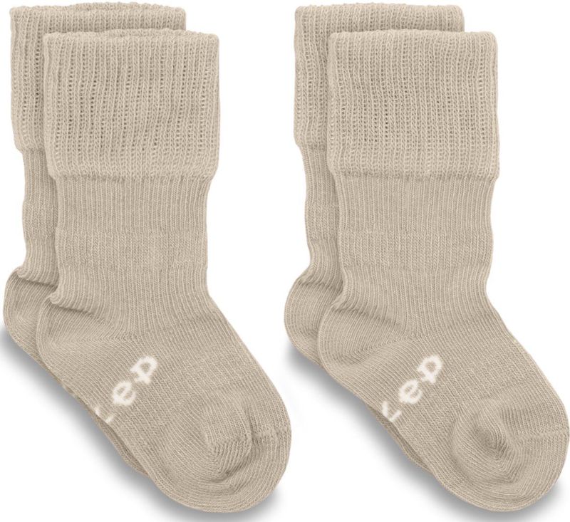 KipKep - Blijf-Sokken - Katoen - 0-6 maanden - 2 paar