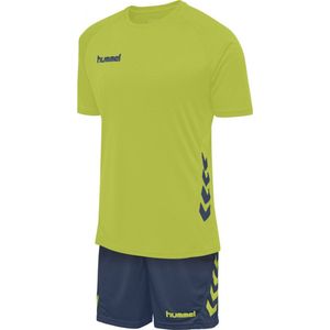 Hummel Promo Duo Set - sportshirts - lichtgroen/navy - Unisex