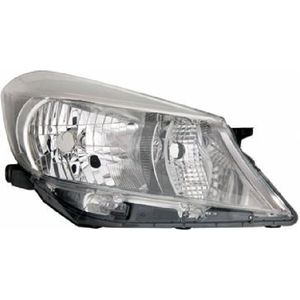 Toyota Yaris, 2011 - 2014, P130 - koplamp, H4, elektr verstelb, rechts