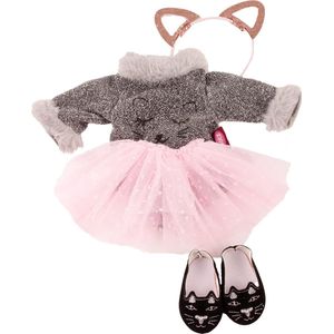 Götz poppenkleding kledingset combi cat voor pop van 45-50cm