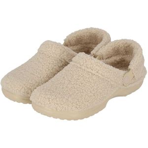 Morethansocks - Klomp pantoffels dames - Teddy - Maat 37 t/m 42 - Dames pantoffels - Dames klomp - pantoffels dames - sloffen dames