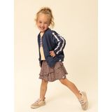 LOOXS Little 2601-7339-167 Meisjes Sweater - Maat 128 - Blauw van 85% COTTON 15% LUREX