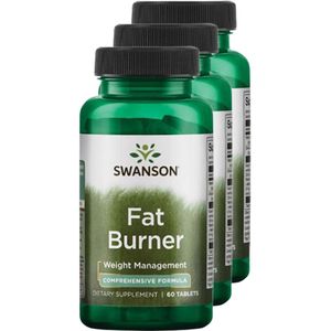 Swanson | Fat Burner | 60 tablets | 3 stuks | 3 x 60 tablets