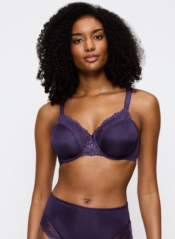 TRIUMPH - Ladyform Soft - Minimizer BH - Donker Violet