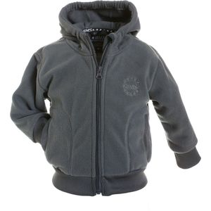BMS Kinder Antarctic Clima-Fleece College Kids Jacke Cool Grey-140