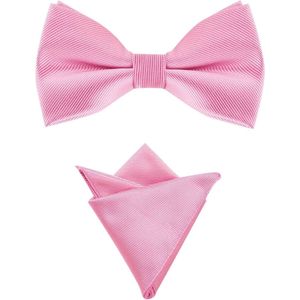 Set zakdoeken voor heren - voorgebonden - effen - voor bruiloft - chique accessoires - katoenen zakdoeken