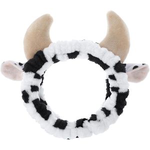 Koe Oren Make-up Hoofdband voor Huidverzorging en Make-up - Leuke Schoonheid Hoofdband voor Vrouwen en Meisjes