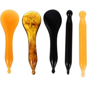 5 Stuks Gezicht Massager - Gezicht Gereedschap - Reflexologie Gereedschap - Glad Hars - Acupressuur Sticks voor Gezicht en Huidverzorging