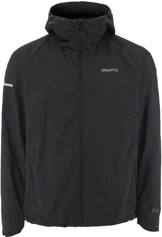 Craft - Subz Light - Jas - Zwart - Trainingsjack met Capuchon