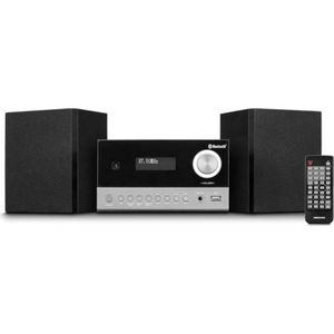 Stereo Set met cd Speler en Radio - Met Afstandsbediening - DAB+ - Bluetooth - Dubbele Speakers