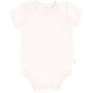 DAY Romper Korte Mouw - Off White - Mt. 74/80